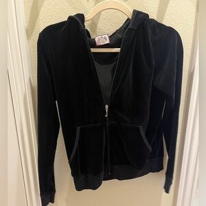 Y2K velour juicy track jacket